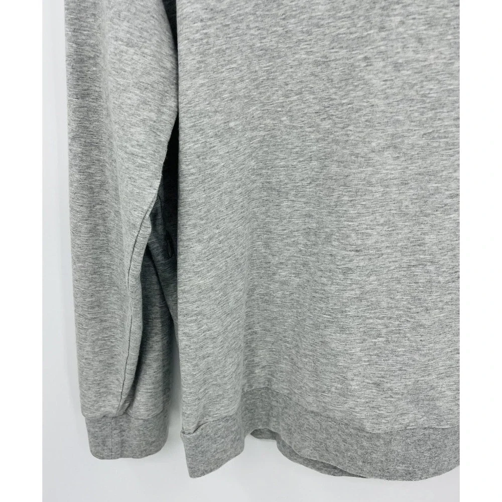 Travis Mathew 1/4 Zip Pullover Size Large Jersey Knit Zippered Side Pocket